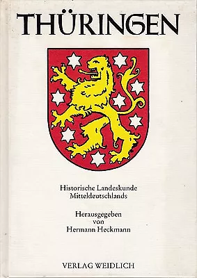 £17.22 • Buy Thuringia - Historical Regional History Of Central Germany, 3rd 1991 Edition