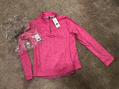 Vineyard Vines Performance Shep Shirt NWT Fiesta Fuschia Girls XL • $18