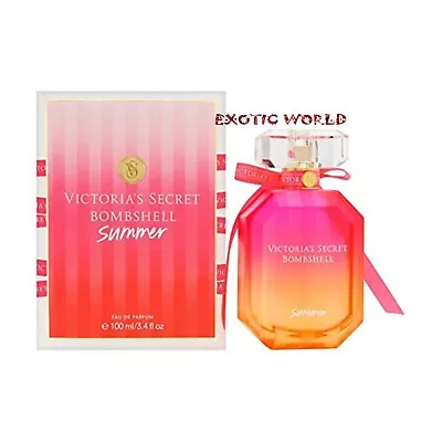 Victoria's Secret Bombshell Summer Eau De Parfum 3.4 Fl Oz In Sealed Box Ltd Ed • $69.95