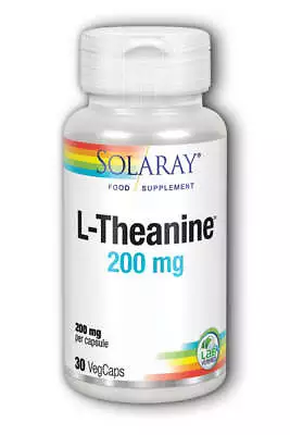 Solaray L-Theanine 200mg 30's • £21.89
