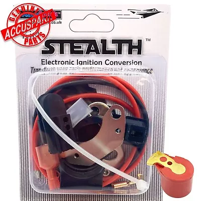 AccuSpark Electronic Ignition  Conversion Kit For Lucas DM2/25D + Free Red Rotor • £39.95