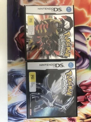 $380 • Buy Nintendo Ds Game - Pokemon Platinum & Diamond Version Ntr-cpue-aus