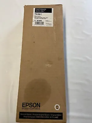 EPSON Stylus Pro Photo Black 700ml T6361 Cartridge • $62.99