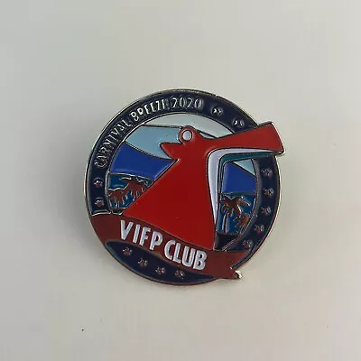 VIFP Club Carnival Breeze 2020 Cruise Pinback Pin Badge • $4.55