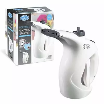 £16.99 • Buy Quest Portable Upholstery Garment Steamer Fast Heat 800W Irons Sterilizes Brush