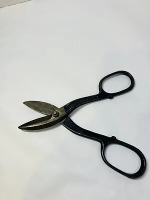 Vintage Crescent 7” S-47 Forged USA Metal Shears Tin Snip Scissors • $14.90