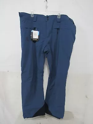 Salomon Brilliant Men's Ski Snowboard Pants 3XL/Reg Dark Denim • $89.99