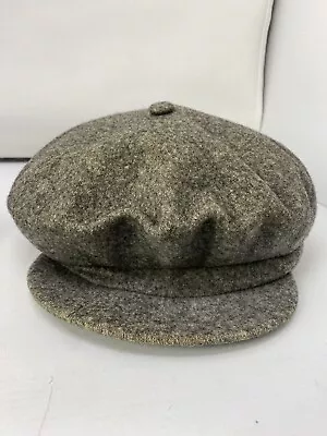 Vintage 60s-70s Kangol Golf Design Drivers Mens Wool Hat XL Gray • $50