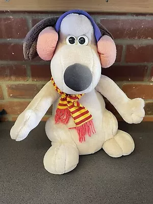 Vintage Gromit Dog With Earmuffs And Scarf  (Wallace And Gromit)  1989 • £14.99