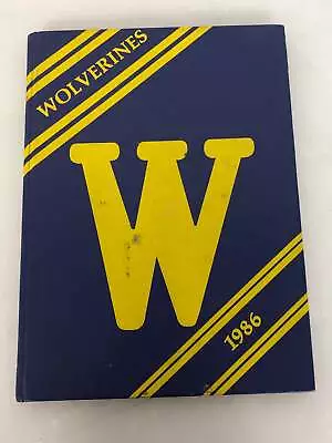 1986 Warren Woods Middle School Yearbook Warren Michigan HC • $12