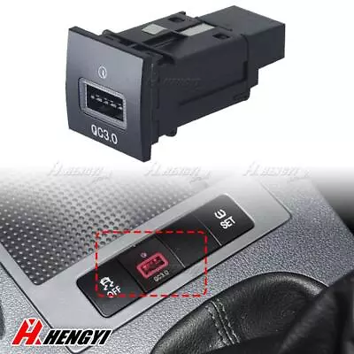 USB QC3.0 Charger For VW Golf GTI R-Line 2006-13 MK5 Scirocco 2008-14 Jetta MK6 • $12.34