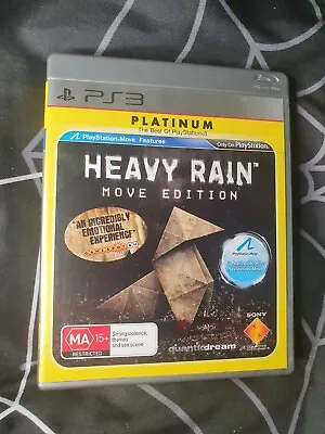 PS3 Heavy Rain: Movie Edition *Like New* • $14.95