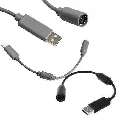 2 Pack Replacement Dongle USB Breakaway Cable For Xbox 360 Wired Controllers • $8.79