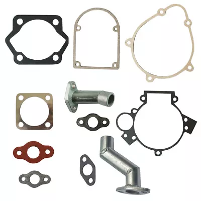 Intake Manifold Carburetor Carb&Gasket Kit For 49cc 80cc 2 Stroke Motorized Bike • $11.09