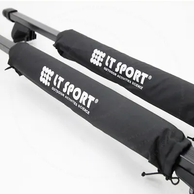 Fit Mini Cooper Cargo Carrier Cross Bar Pad Rail Roof Rack Round Soft Cushion • $19.99