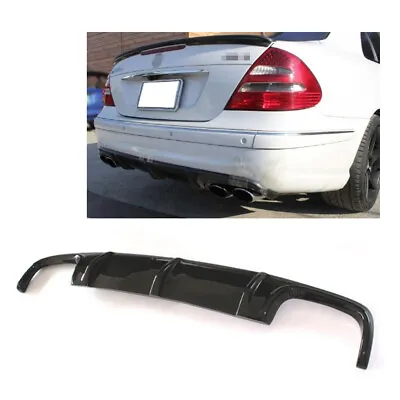 Carbon Fiber Rear Diffuser Bumper Lip For Mercedes Benz W211 E55 E63 AMG 04-09 • $399