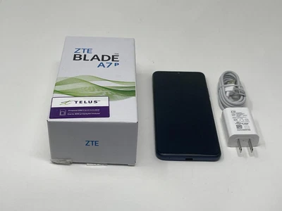 $72.95 • Buy ZTE Blade A7P 5G Unlocked 32GB Dark Blue Z6252CA Cell Phone New Open Box Y073