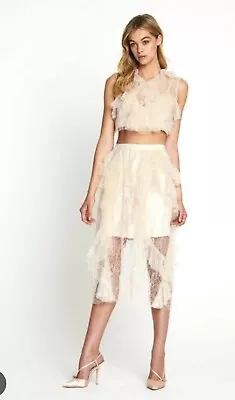 Alice McCall Floyd Crop Top And Skirt Set Size 6 • $250