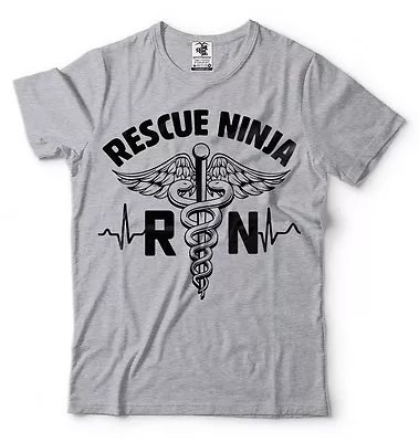 RN Nurse T-shirt Registered Nurse Medical T-shirt Gift For Wife Girlfriend Tee • $13.19
