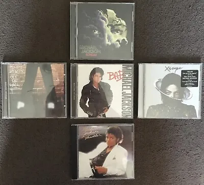 JOBLOT — 5 X Michael Jackson CD Album Collection. LOOK.  • £13.50