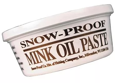 FIEBING Company 088-40038 699740 Snow Proof Mink Oil Paste 8 Oz • $18.19