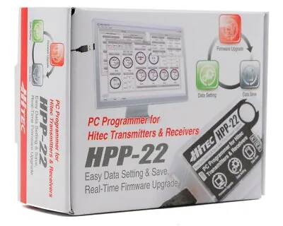 Hitec HPP-22 PC Interface RC Transmitter / Receiver Programmer [HRC44470] • $32.95