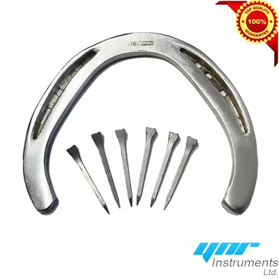 £6.99 • Buy YNR England Professional Real Horseshoe Equine Farriers Tools Gift Lucky Charm