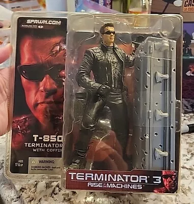 McFarlane Toys Terminator 3 Rise Of The Machines T-850 Figure With Coffin New • $53.99