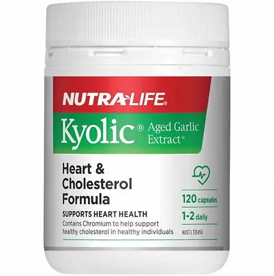 NEW NUTRALIFE KYOLIC AGED GARLIC EXTRACT 120 Capsules Nutra Life Immune Boost • $23.95