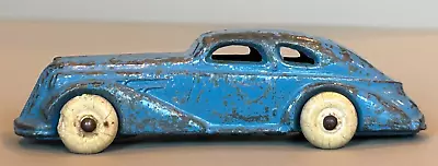 Vintage 1930's Barclay Slush Mold Cast Pot Metal Lead Streamline Sedan Toy Car • $11