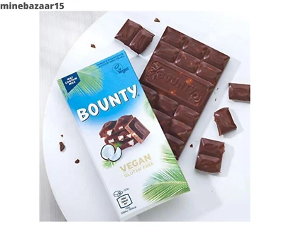 £4.49 • Buy Bounty Vegan Gluten Free Bar 100g Best Before 09.09.2022