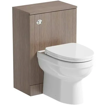 Orchard Wye Walnut Back To Wall Unit And Eden Toilet With Soft Close Seat • £285