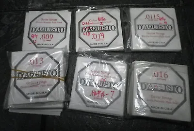 D'aquisto Single Guitar Electric Acounstic Strings • $45