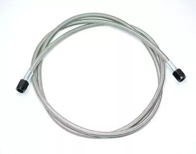 12' Long / 144  Fragola 4 AN To 4 AN Braided Stainless Steel Hose Assembly Black • $66.77