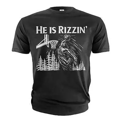 He Is Rizzin' Shirt Funny Jesus Shirt Humor Easter Shirt Jesus Funny Tees • $18.06