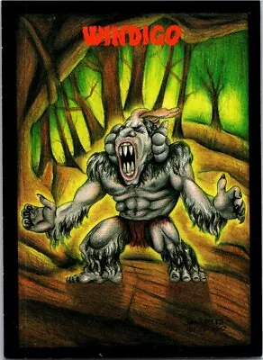 1991 Monster In My Pocket Windigo Trading Card Free Shipping! • $1.69