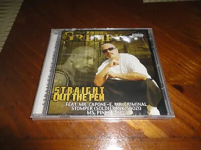 Chicano Rap CD GRUMPY - Straight Out The Pen - Mr. Criminal STOMPER Bozo - 2006 • $12.99