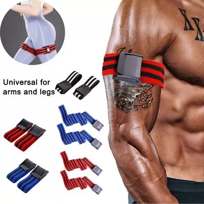 Fitness Gym Equipment Musculation BFR Occlusion Bands Bodybuilding Wrap Training • $17.49