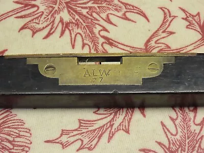 Ebony & Brass Spirit Level Ornate Working • $31.57