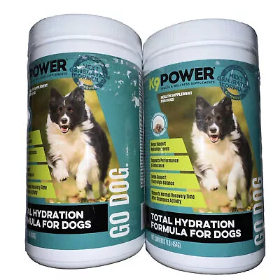 Two - K9 POWER Supplements Total Hydration Formula For Dogs 1 LB Exp 04/2025 • $57.99