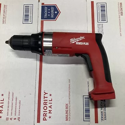 Milwaukee Power-Plus Drill 1/2   Cat # 0501-02 • $29.99