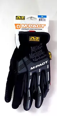 Mechanix Wear Mens Open Cuff M-Pact Synthetic Leather Gloves Medium • $22.99