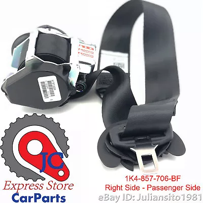 1k4857706bf Volkswagen Genuine Oem Jetta Front Passenger Seat Belt • $189.99