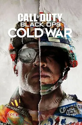 CALL OF DUTY: BLACK OPS COLD WAR - KEY ART Wall Poster!  Trends Poster • £6.75