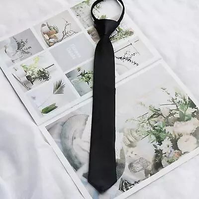 Zipper Fashion Men's Wide Casual Necktie Tie Lazy Zip Business Up Gen Prof • $2.25