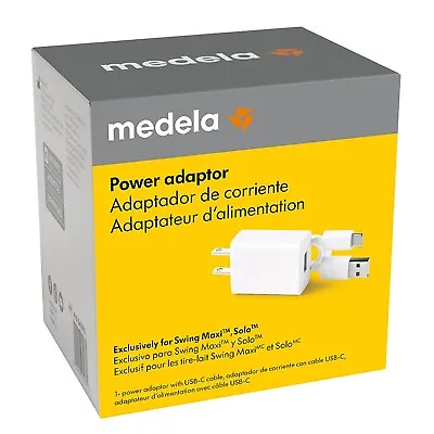 Medela Swing Maxi™ And Solo™ Replacement Power Adaptor With USB C • $6.99