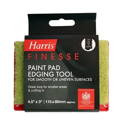 Harris Finesse Paint Pad Edging Tool For Smooth Or Uneven Surfaces • £8.99