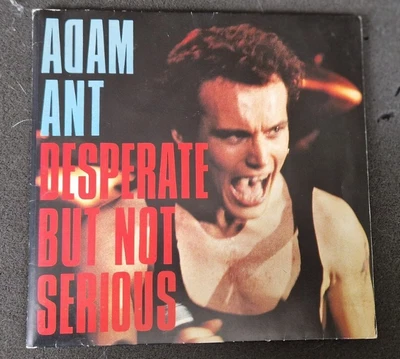 £2.49 • Buy Adam Ant 7 Single Vinyl Desperate But Not Serious Gatefold Cover