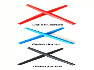 Galaxy Earsocks Rubber Kits Oakley WhiskerWiretapO-E Wire Black/Blue/Red • $16.18