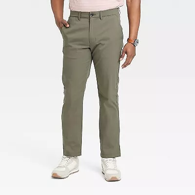 Men's Slim Fit Tech Chino Pants - Goodfellow & Co • $17.85